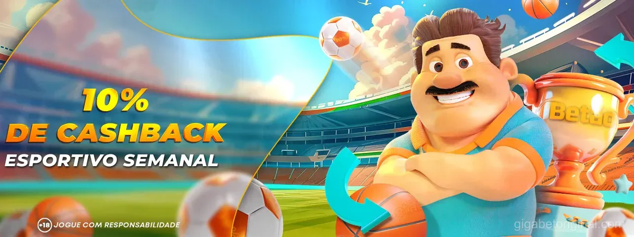 Promoção especial de boas-vindas no Gigabet